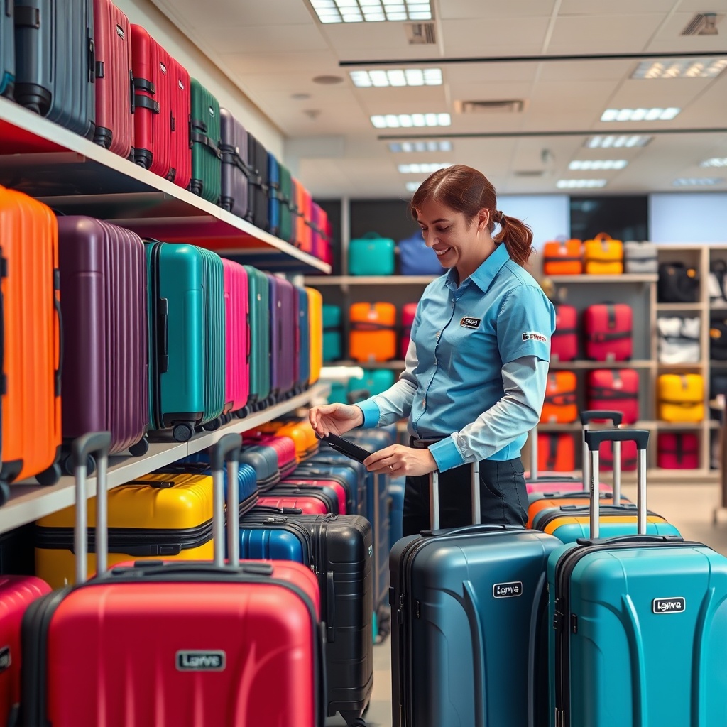 Suitcase showcasing durability